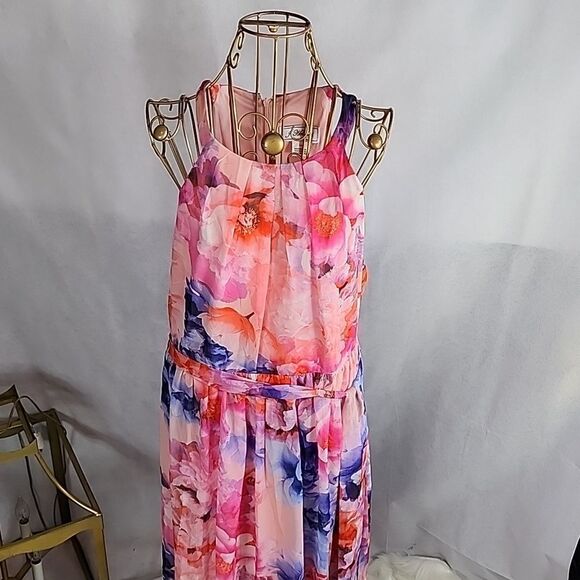 Jessica Howard Floral Dress Size 14 - Picture 10 of 14